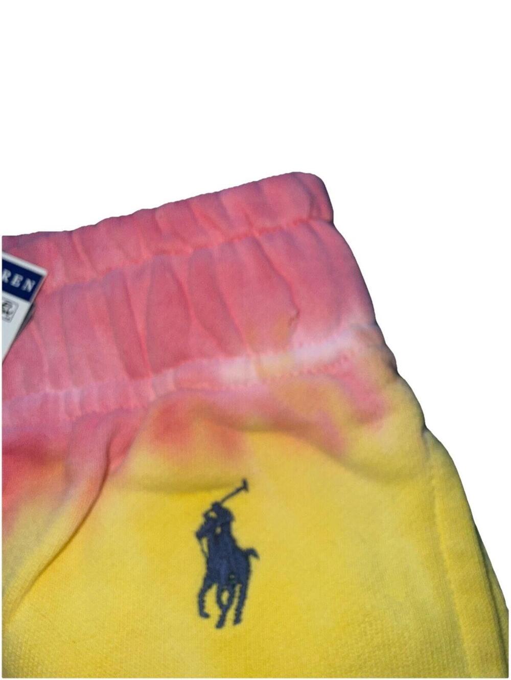 Polo Ralph Lauren Tie Dye Spring Terry Joggers Sweatpants Womens XS NWT $128 - Picture 2 of 5